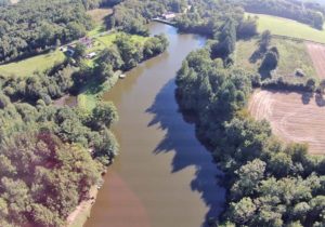 Luchtfoto van gedeelte Le Touroulet